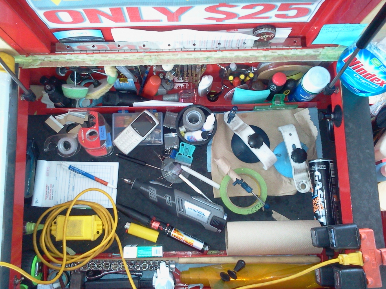 windshield repair tools