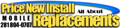 New Auto Glass Replacement (mobile or in shop)